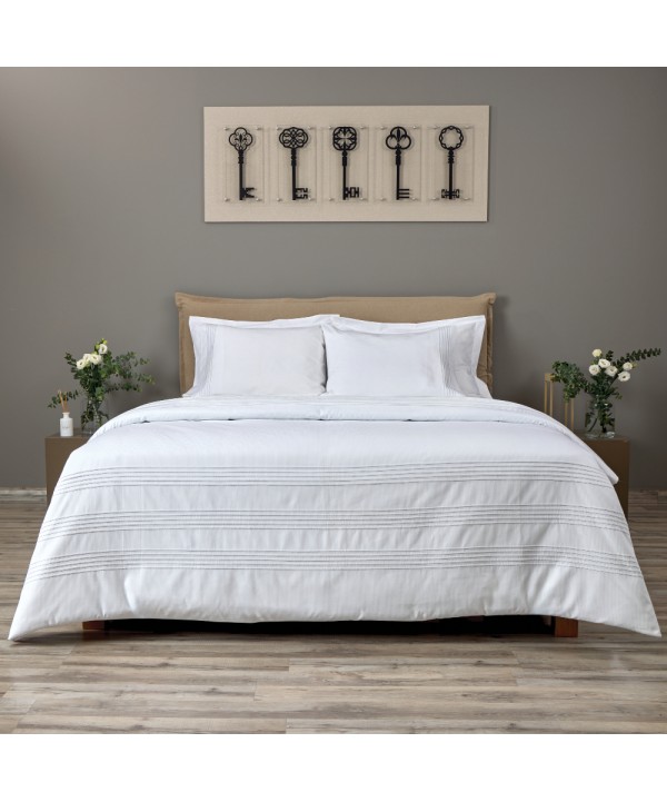 ALEXANDER (0,4CM STRIPE) 250TC 70% COMPACT COMBED COTTON 30% POLYESTER SATIN Μαξιλαροθήκες Ξενοδοχείου